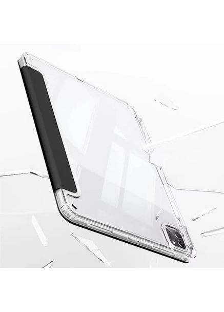 Обложка Ultra Slim Origami Transparent с креплением Apple iPad Pro 11" M4 2024 Black BeCover (360412128)