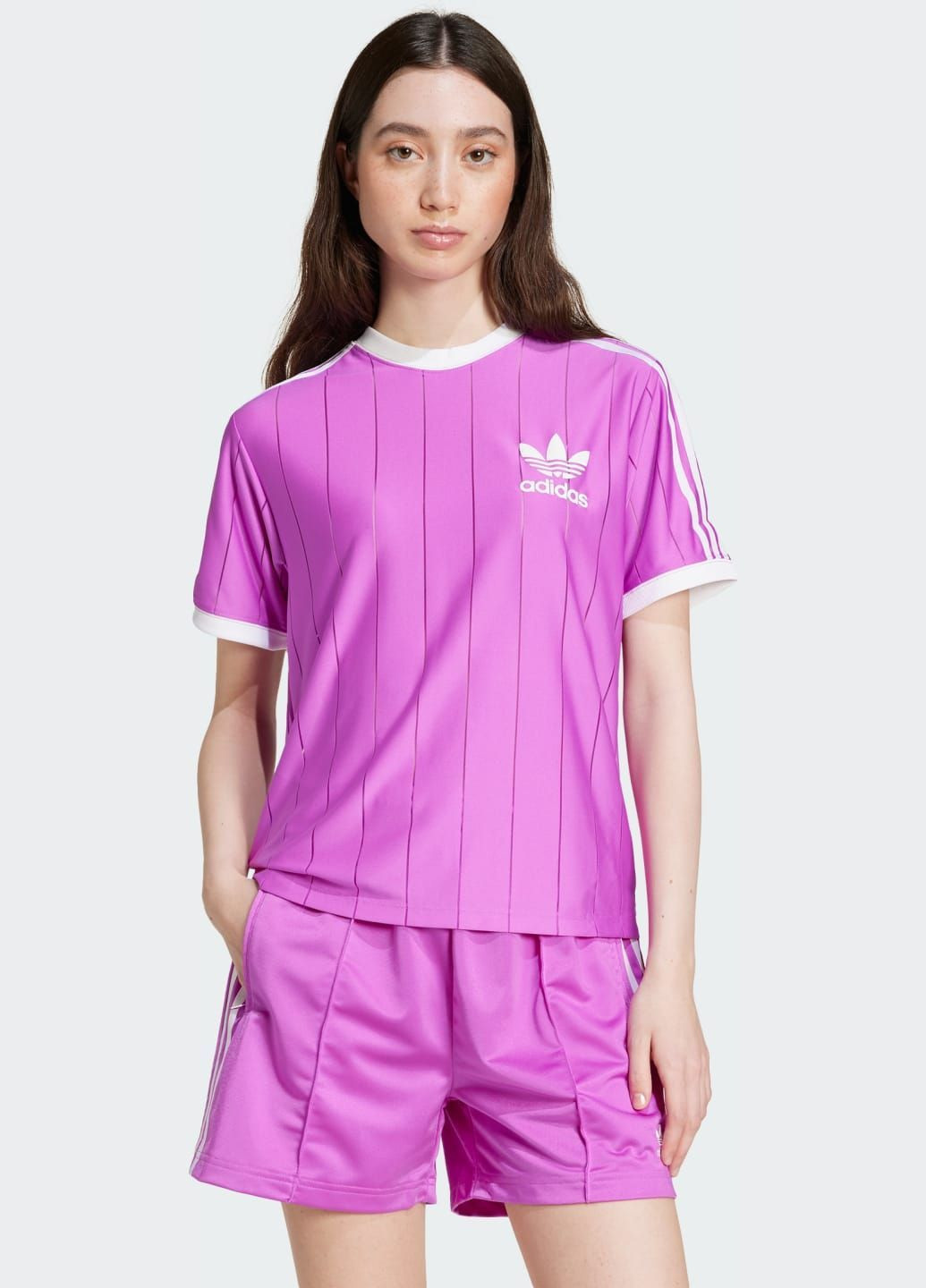 Футболка Adicolor 3-Stripes Pinstripe adidas - (365704670)