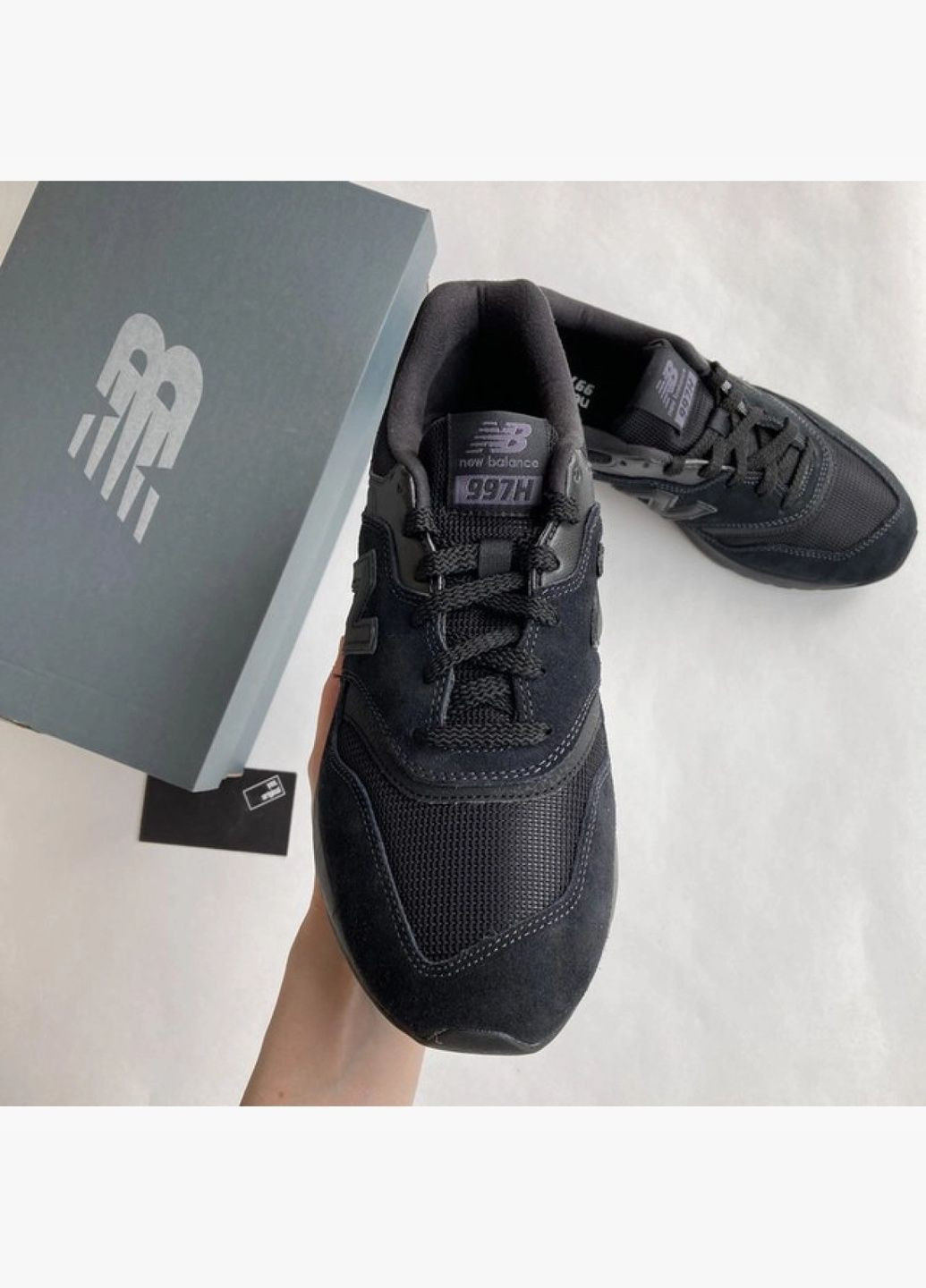 Черные демисезонные кроссовки мужские cm997hci black cm997hci New Balance