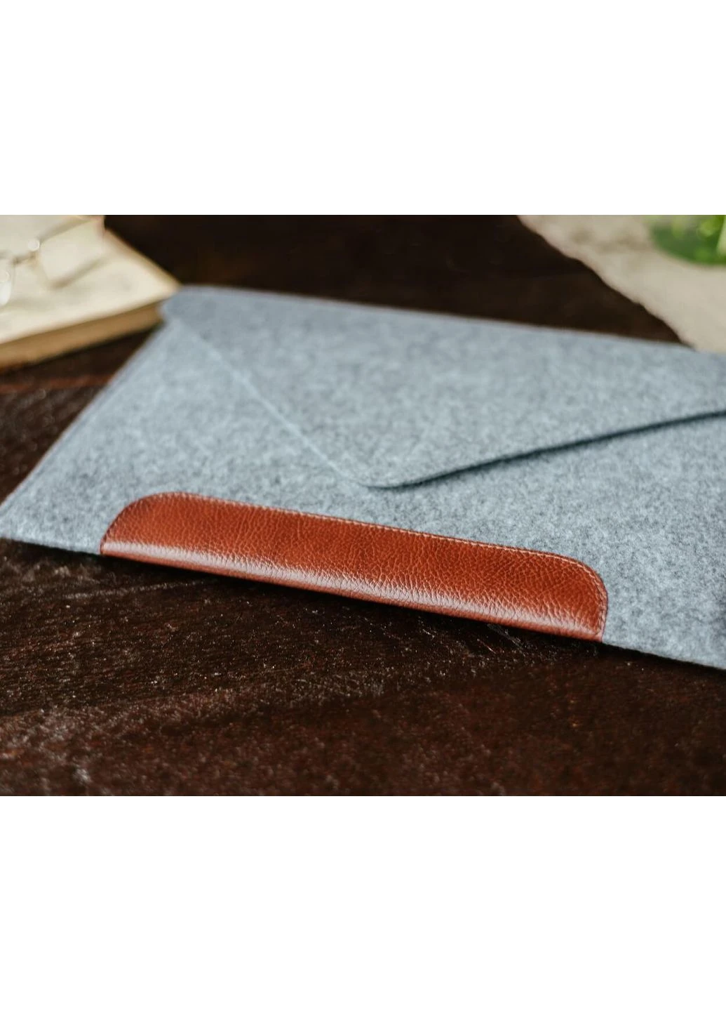 Чехол для ноутбука MacBook Pro 13"" Grey/Brown (GM10-13New) KLB Gmakin (390072958)