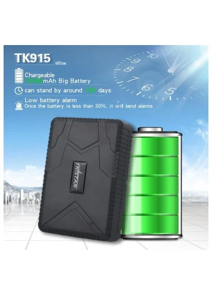 GPS трекер TK-STAR TK-915 с магнитом 5 кг и акб 10000Ah на 120 суток Q50 (TK-915) Voltronic TK-STAR TK-915 з магнітом 5 кг і акб 10000Ah на 12 (400039292)