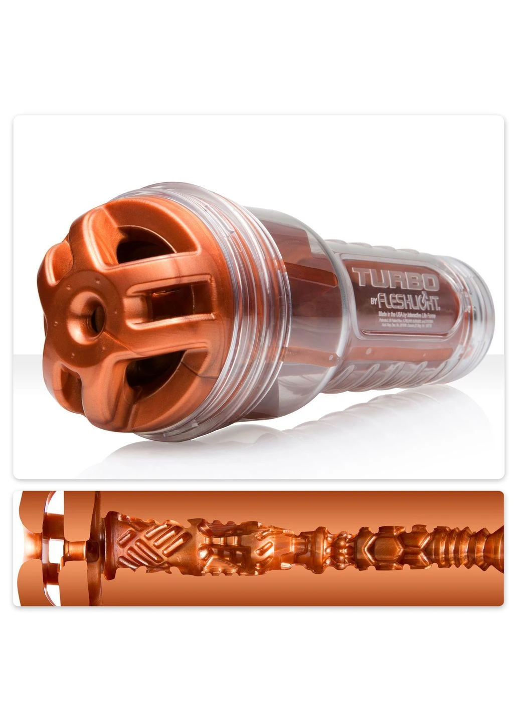 Мастурбатор Turbo Ignition Copper (імітатор мінету) Fleshlight (335394350)