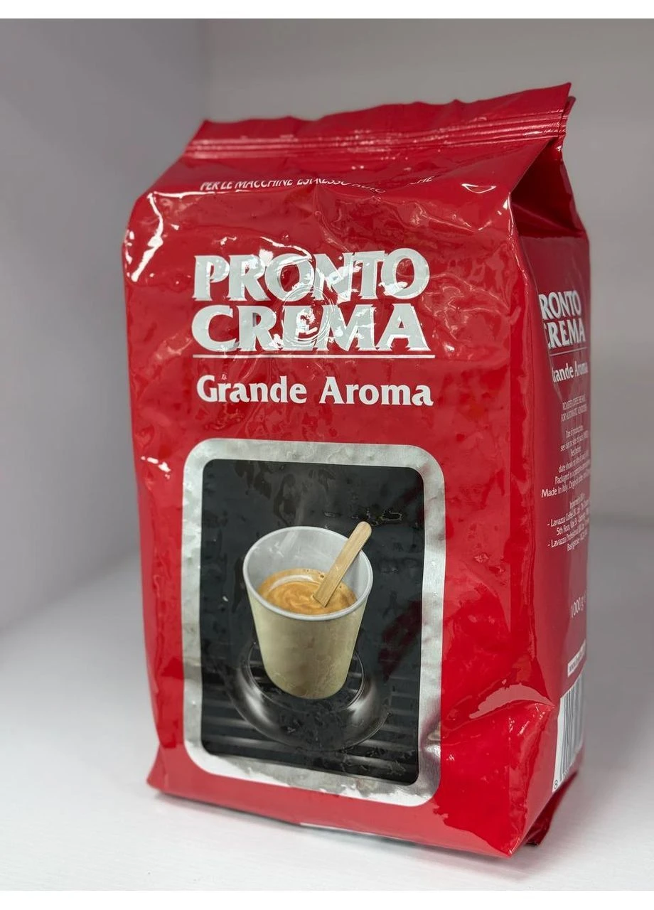 Кава в зернах Pronto Crema 1 кг Lavazza (395396982)