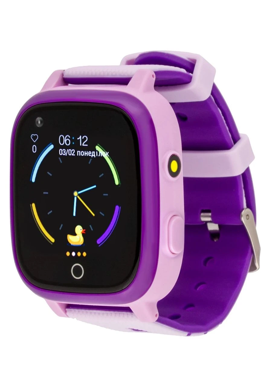 Smart Watch GO005 4G WIFI Thermometer Purple Amigo (330029040)