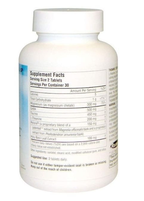 L-Теанін Theanine Serene 60 таблеток Source Naturals (357340086)