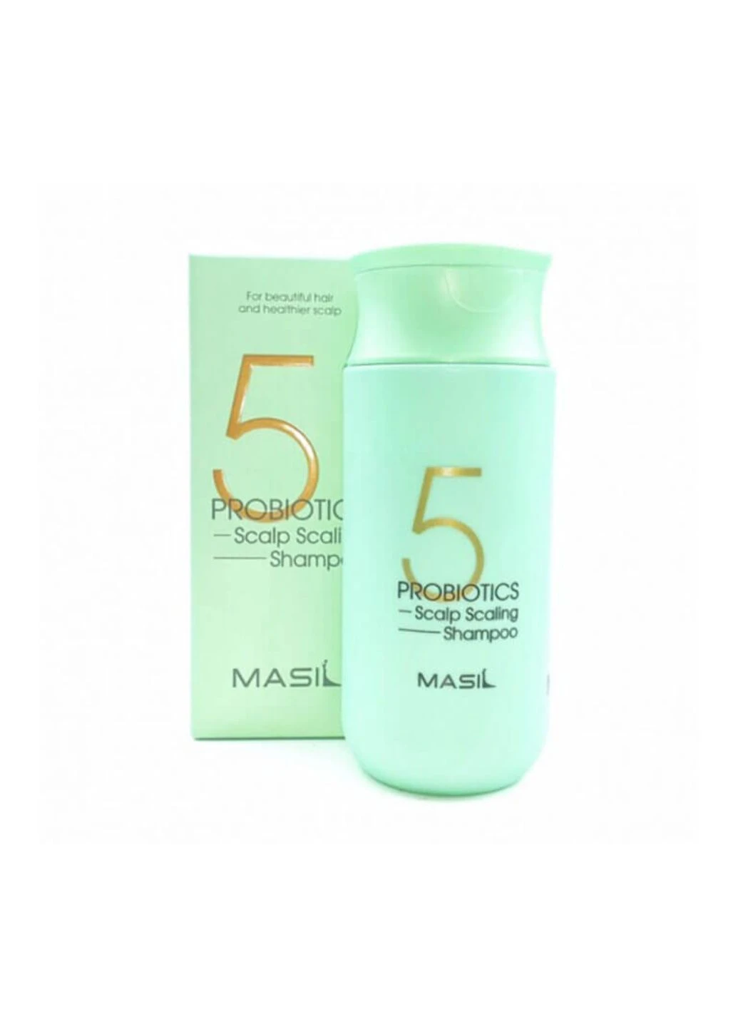 Шампунь для волосся для глибокого очищення шкіри голови 5 Probiotics Scalp Scaling Shampoo, 150 мл MASIL (297669395)