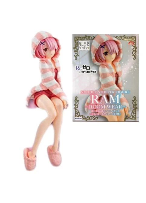 Фігурка Рам Re Zero Ram Ре Зеро (стілець не входить до комплекту) Noodle Stopper Figure 14 см WST RZ R 145 Furyu (373964530)