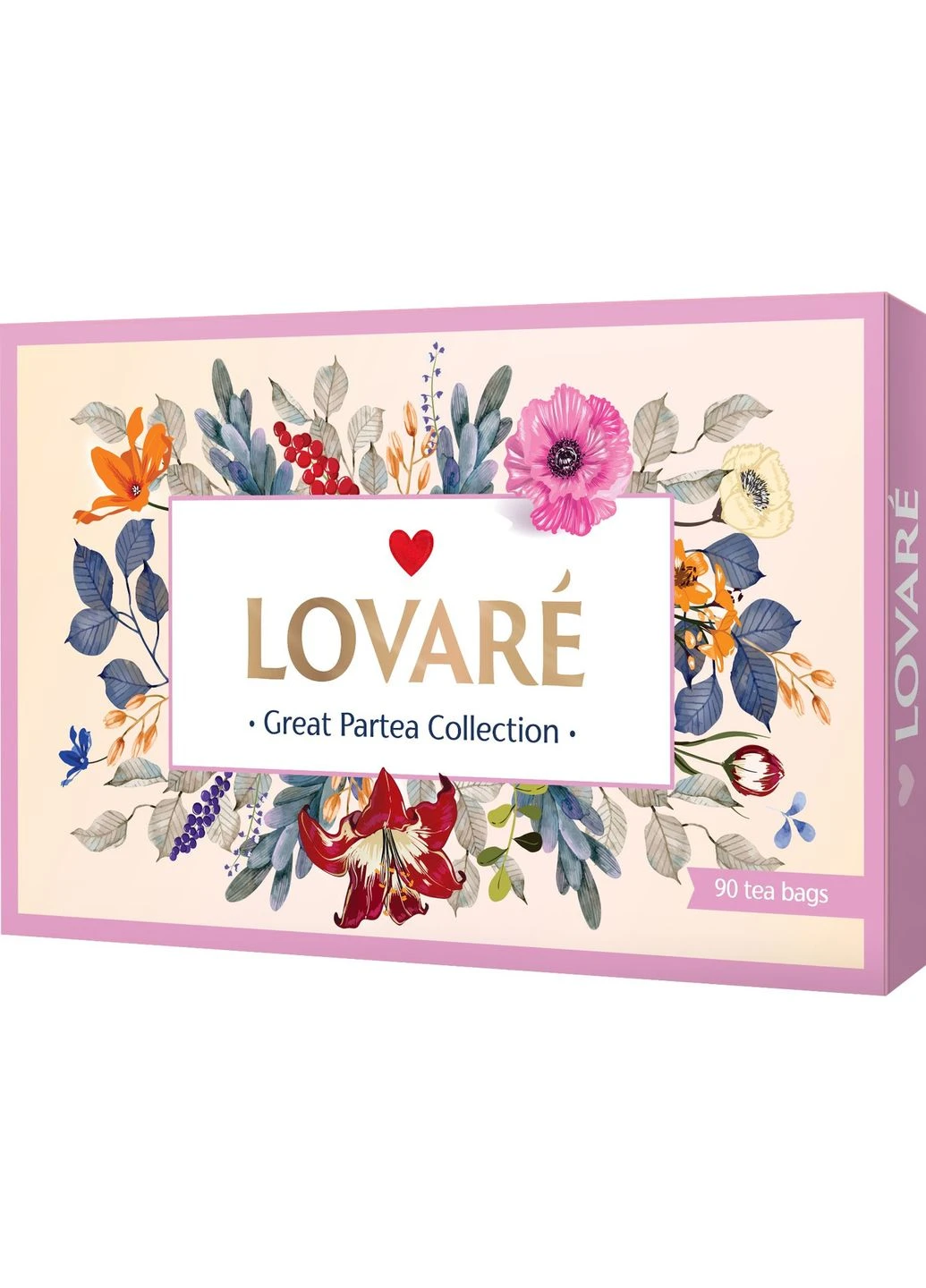 Чай Подарочный Great Pertea Collection 90 пакетиков 155 г Lovare (360713878)