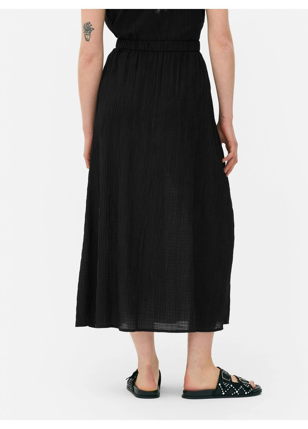 Черная юбка лето,черный, Primark