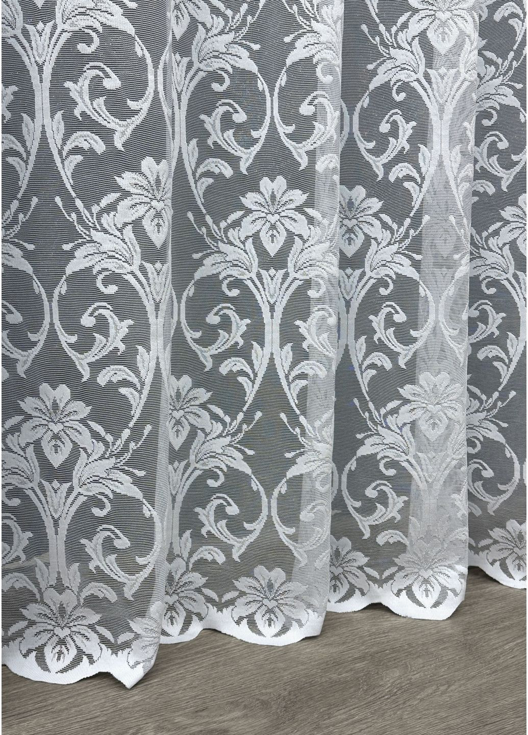 Тюль 1202т Премиум Жаккард 300х270 см (40-955) VR-Textil (317043468)