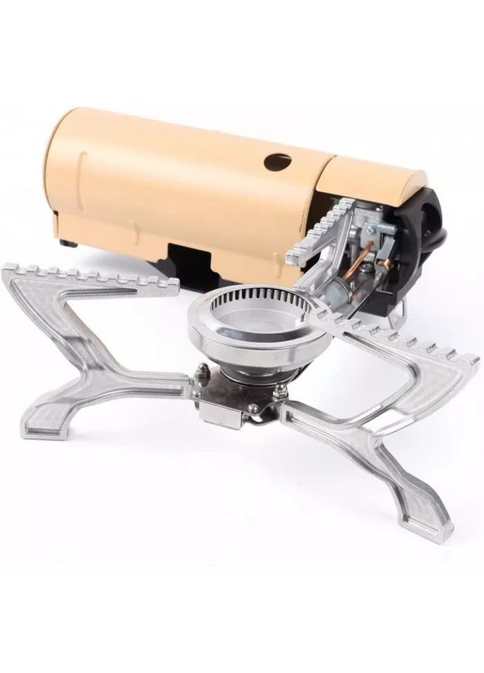 Набор Газовая горелка 99+ Газовый баллон цанговый бутановый Quest, 220гр BRS (368669588)