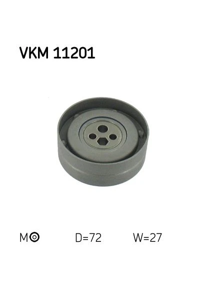 Ролик натягувача ременя SKF VKM 11201 (400299686)
