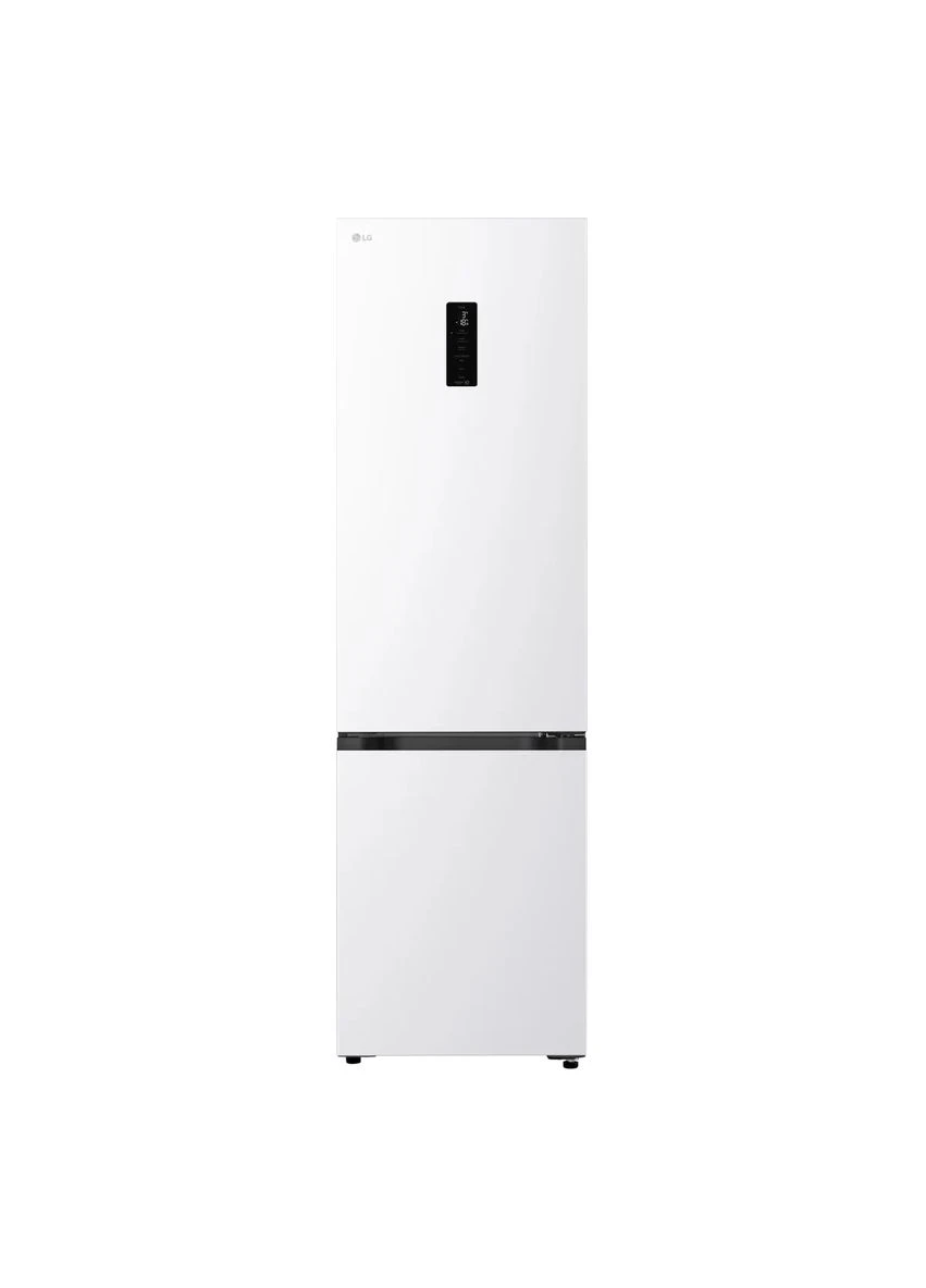 Холодильник с нижней морозильной камерой 375 л Белый LG