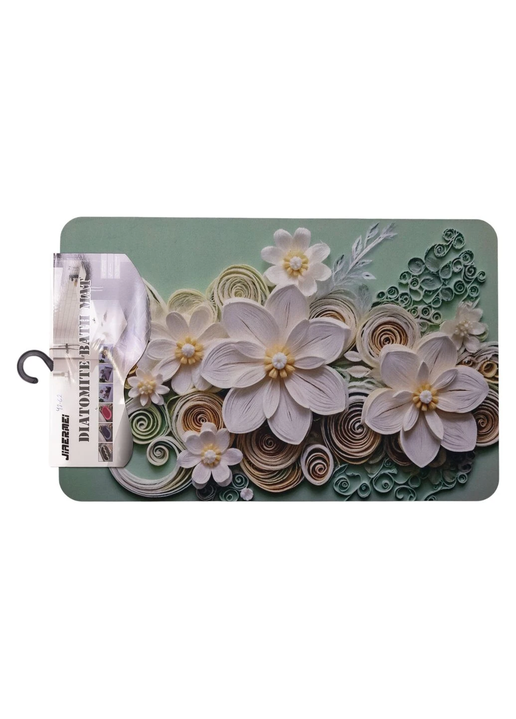 Килимок діатомітовий універсальний BOUQUET 58*38 см з ефектом 3-D No Brand (379604672)