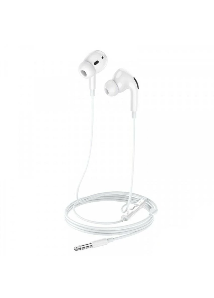 Навушники M101 Pro Crystal sound wirecontrolled earphones with microphone White Hoco (301090098)