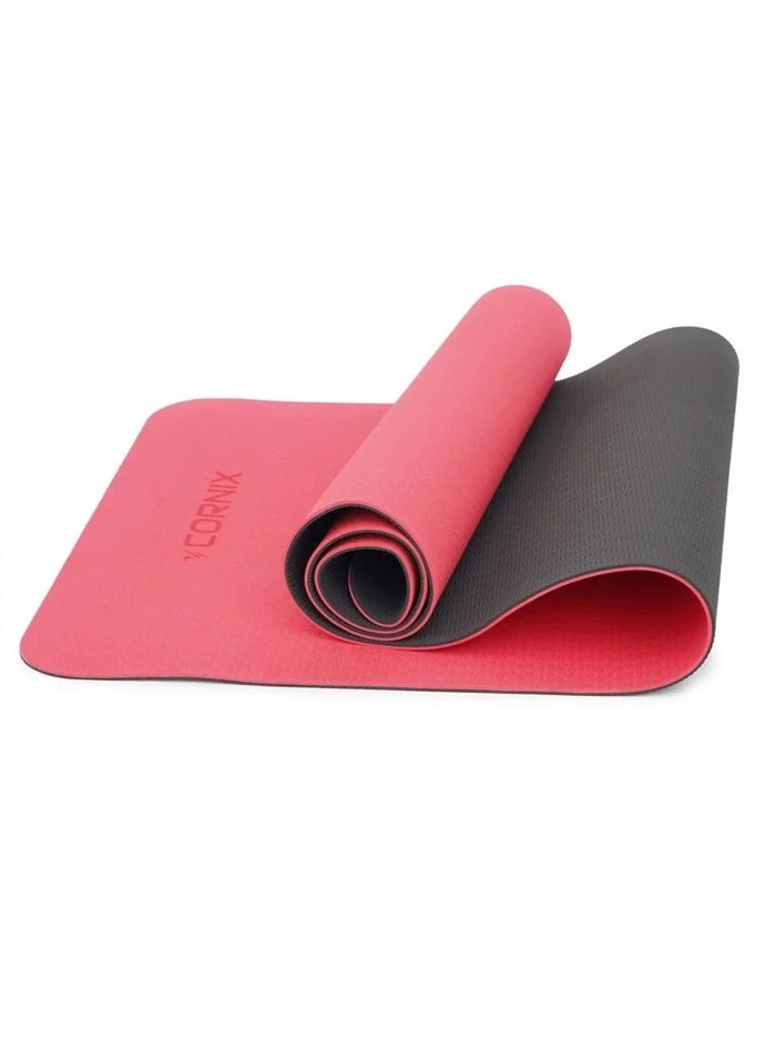 Килимок спортивний XR-0006, 183 x 61 x 0.6 см, Red/Black Cornix (397521498)