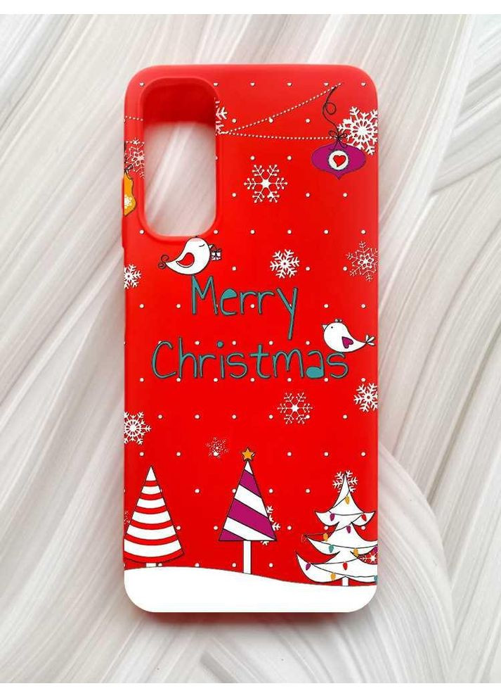 Матовый чехол на Samsung Galaxy A05s (A057) Зимние птички (принт 184) Creative (362970606)