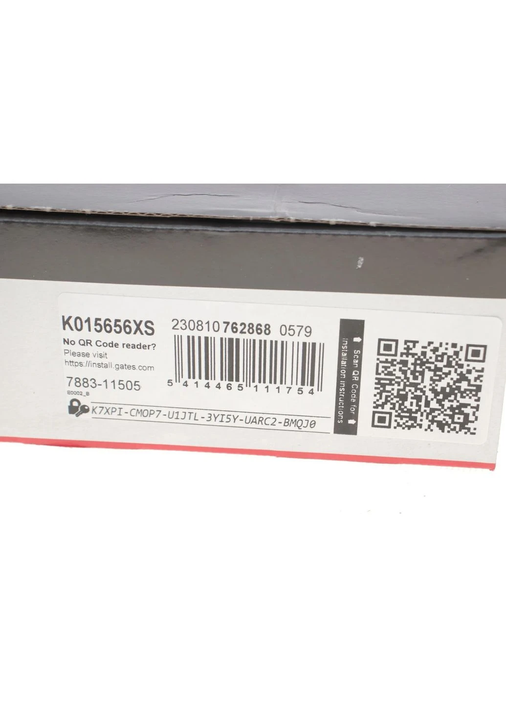 Ремкомплекты привода ГРМ автомобилей PowerGrip Kit (Произв-во ) K015656XS Gates (380711707)