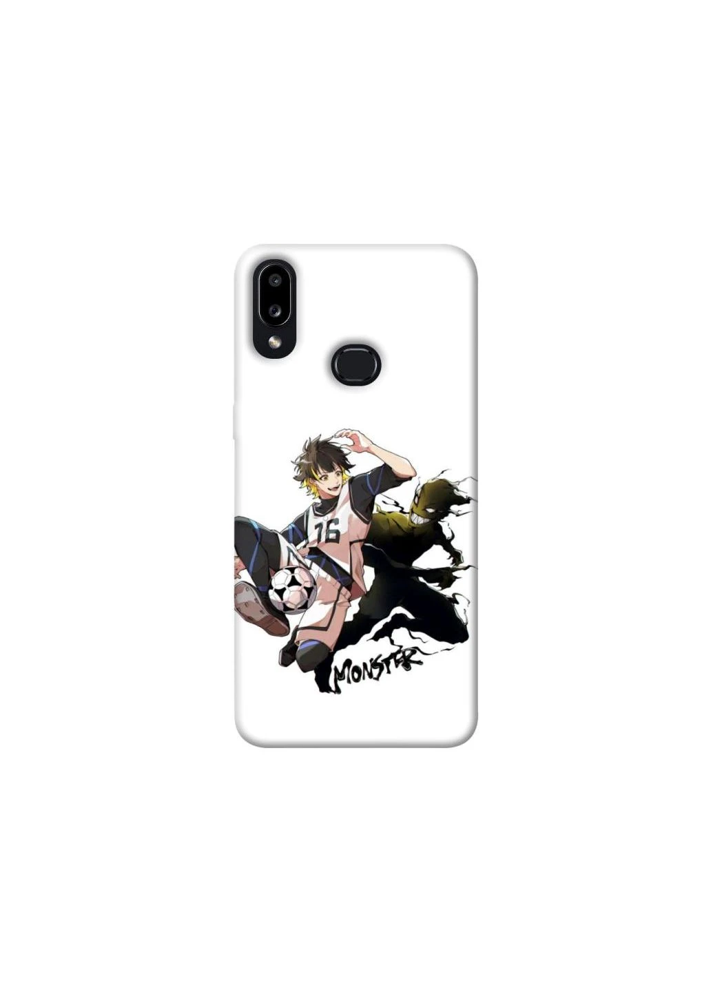 Чехол на Samsung Galaxy A10s Blue Lock Frontalka (354683178)