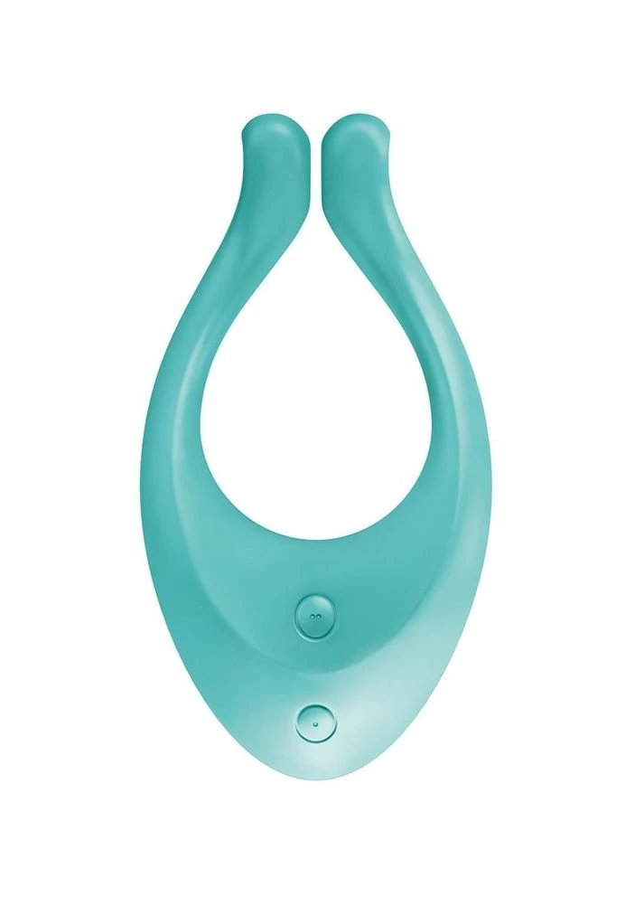 Вібратор для пар Endless Love Turquoise, 3 незалежних мотора, багатофункціональний Satisfyer (366876028)
