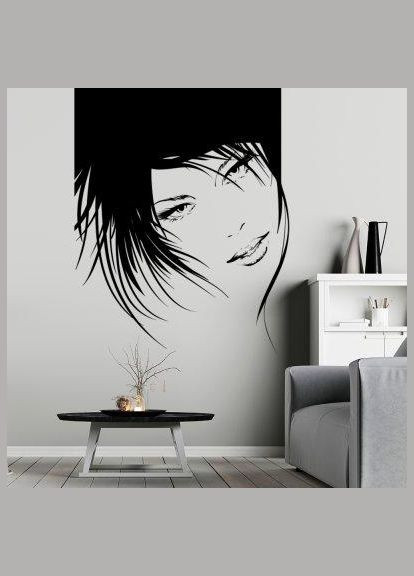 Вінілова інтер'єрна на стіну та шпалери «Обличчя салону» з оракала Кавун наклейка (316189539)