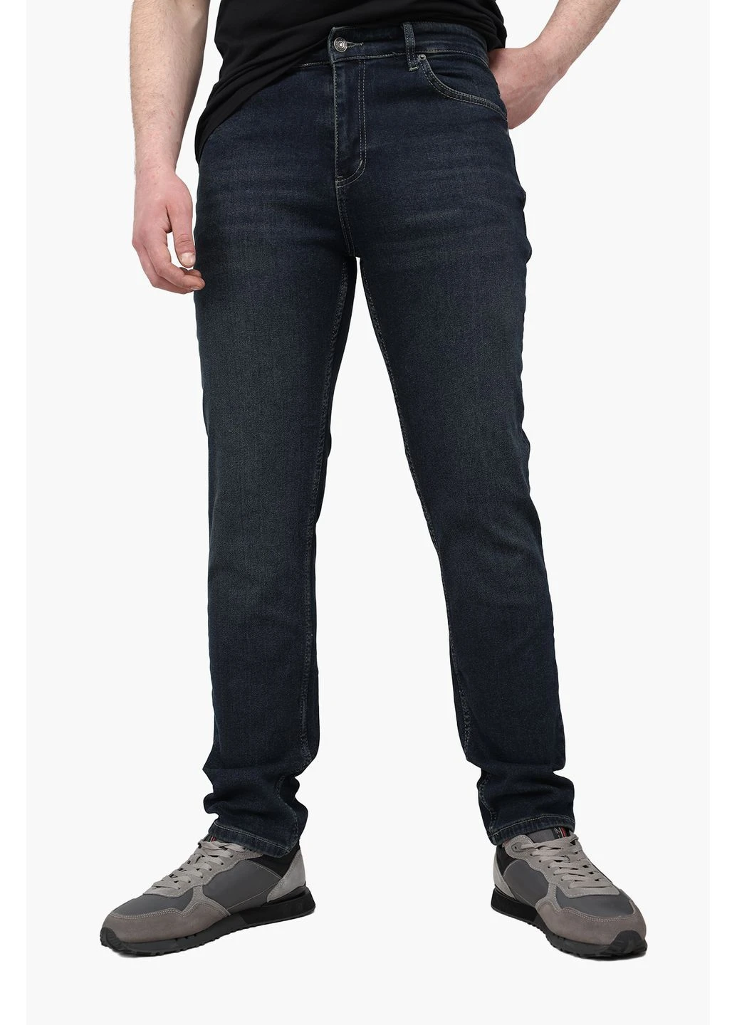 Джинси slim чоловічі колір темно-синій ЦБ-00291200 Yuki (382885490)