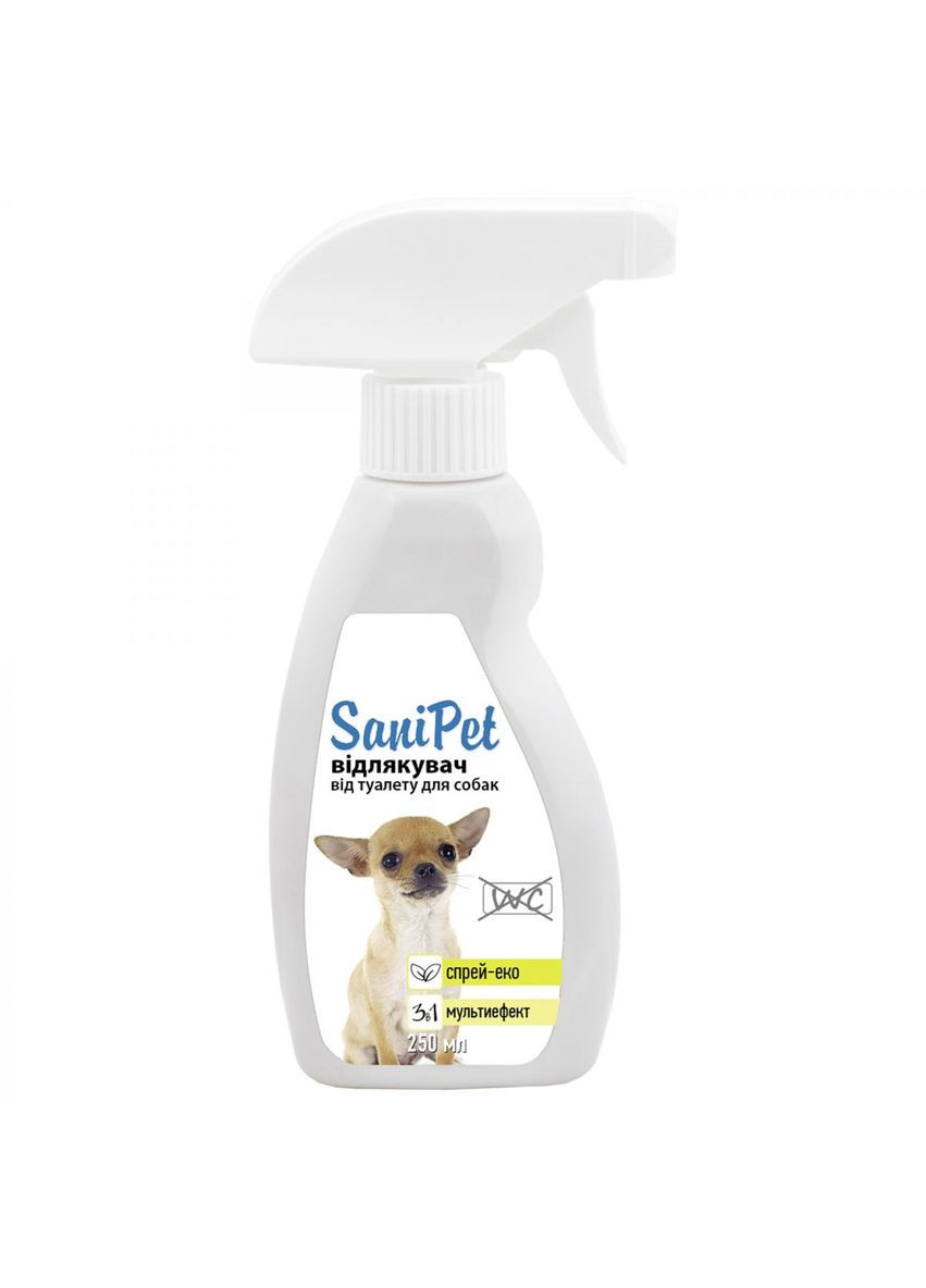 Спрейотпугиватель для собак Sani Pet 250 мл, для защиты мест не предназначенных для туалета ProVET (292114901)