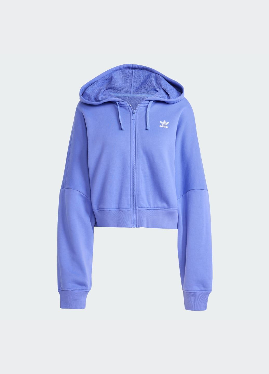 Толстовка Essentials Short Full-Zip French Terry adidas (350612746)