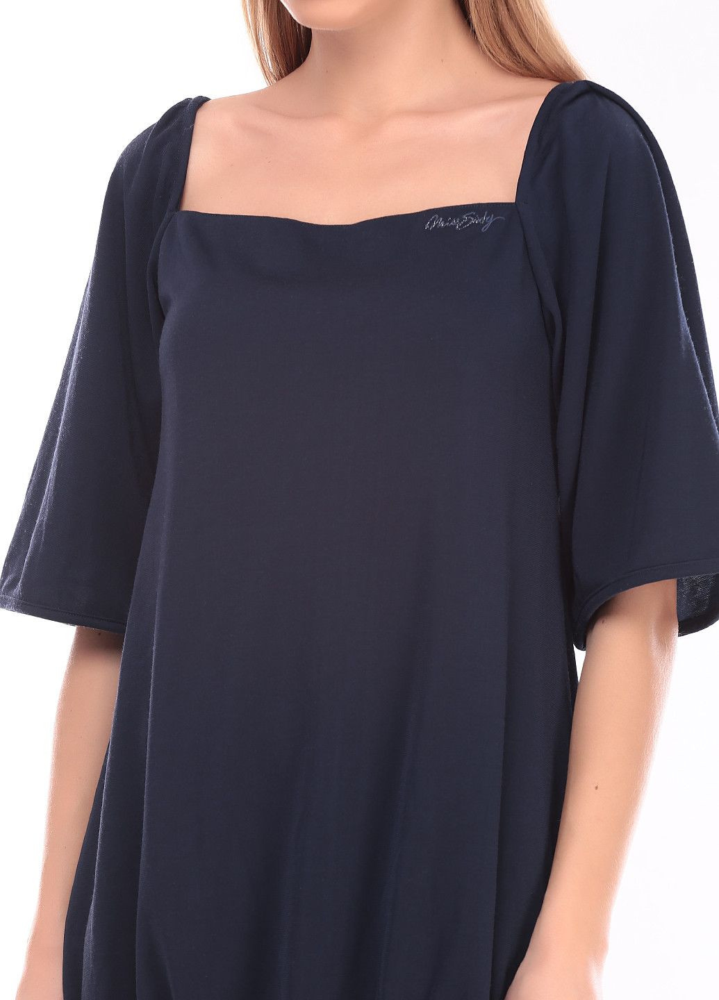 Темно-синя повсякденний сукня темно-синій Miss Sixty з абстрактним візерунком