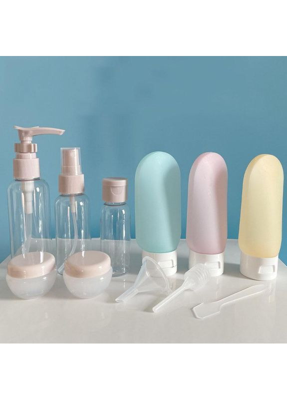 Набор дорожных емкостей для косметики, 11 предметов Plus-plus (354794951)