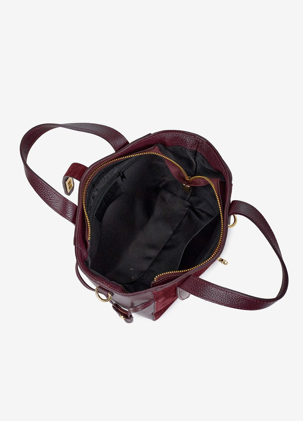 Сумка жіноча замшева тоут маленька Tote Regina Notte (363830993)