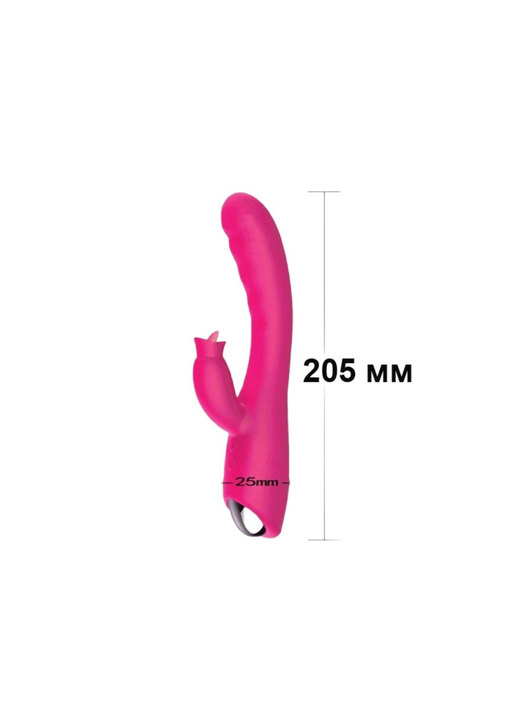 Вібратор з підігрівом для стимуляції клітора та зони G We Love (284278683)