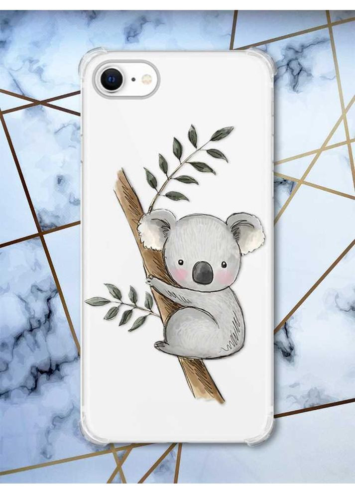 Чохол з потовщеними кутами на iPhone 7/ 7s/ 8/ 8s:: Коала (принт 132) Creative (359482065)
