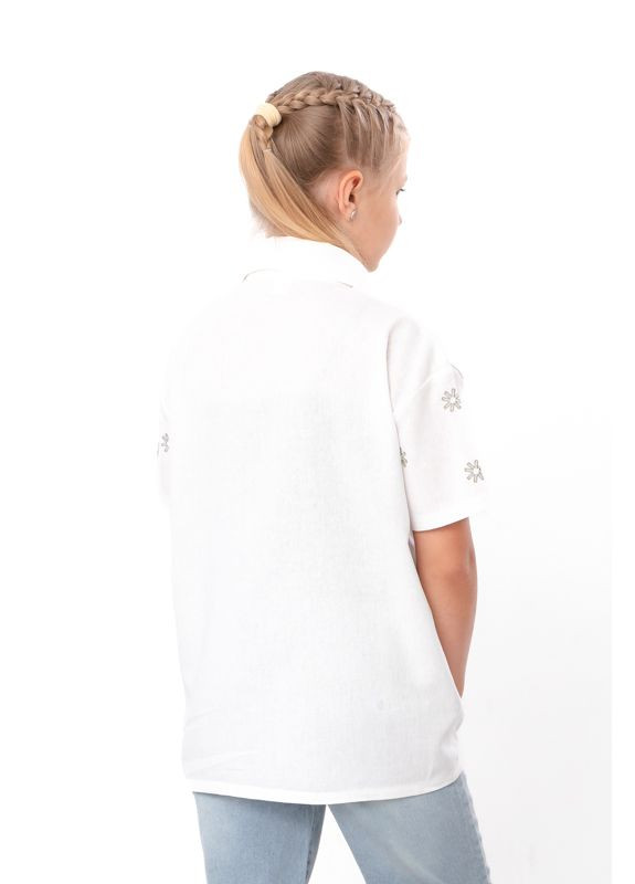 Вишита сорочка для дівчинки-підлітка з коротким рукавом (p-17738) Носи своє (363043817)