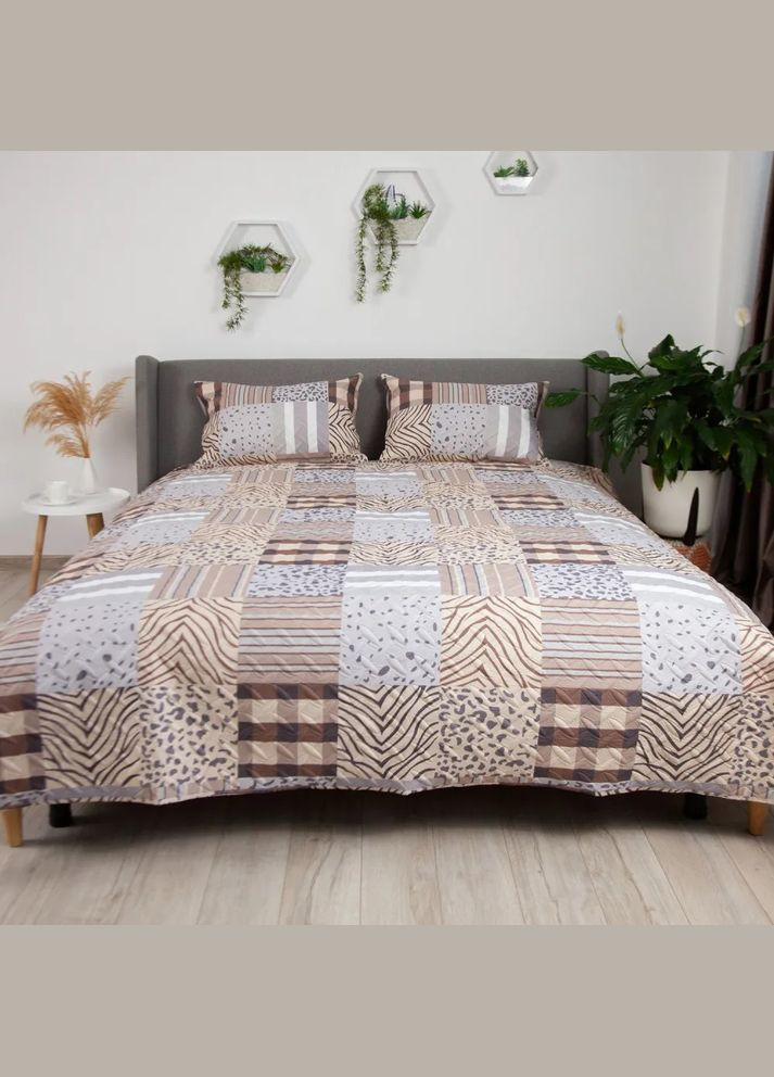 Покривало з 1 наволочкою полуторне Provence Сафарі 4-04206-30046 150х210 см ТЕП (364500706)