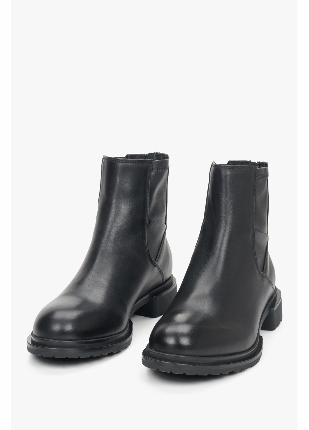 Черевики, колір чорний Estro (325814959)
