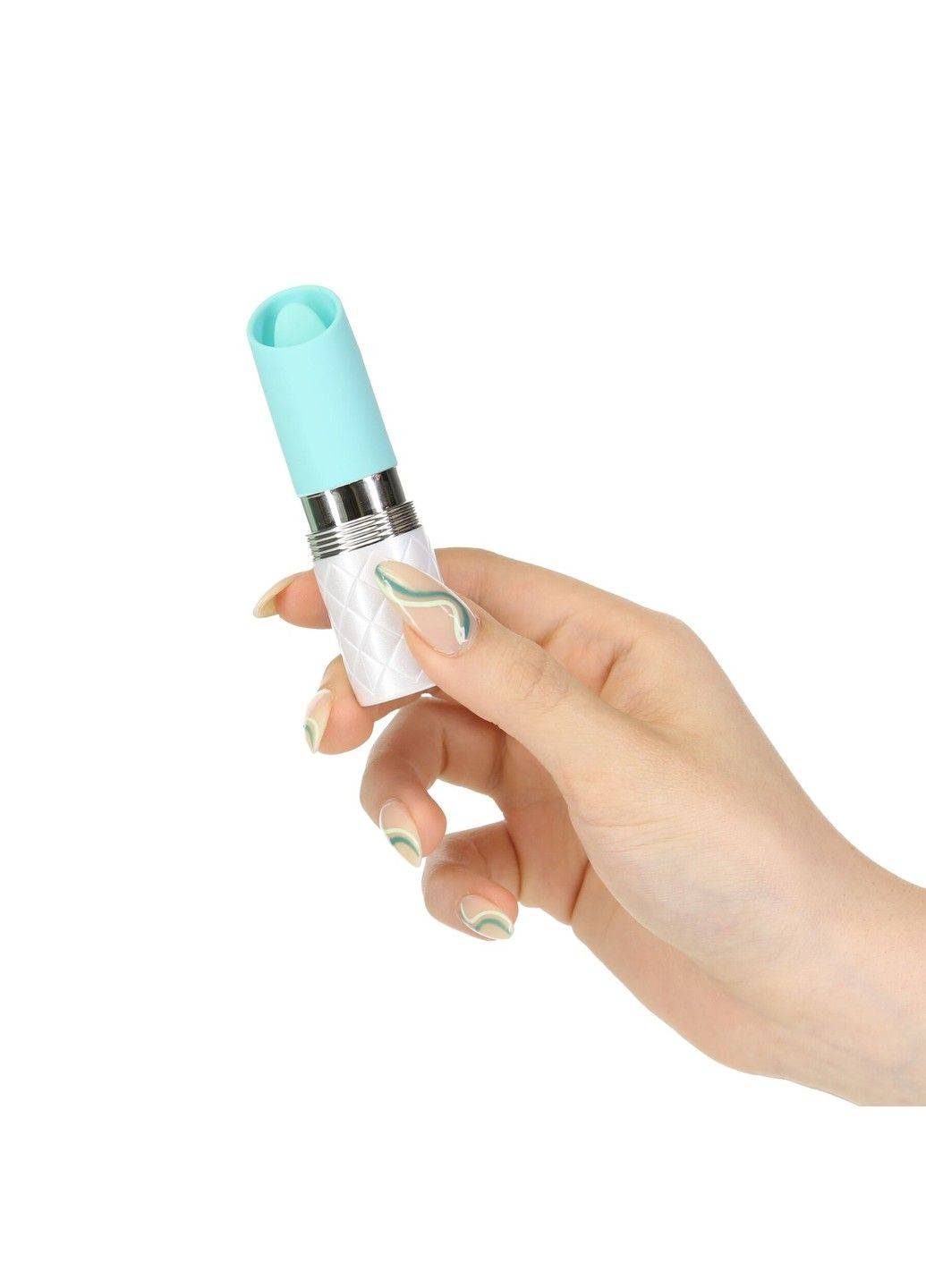 Вібратор Lusty Luxurious Flickering Massager - Teal Pillow Talk (315498330)