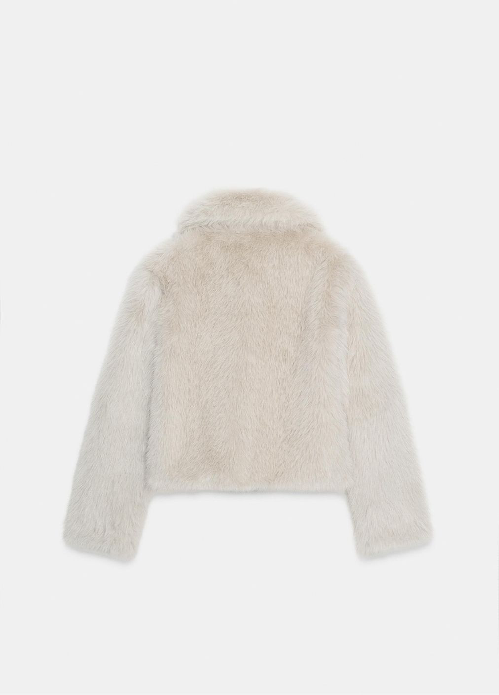 Серое демисезонное Пальто Zara