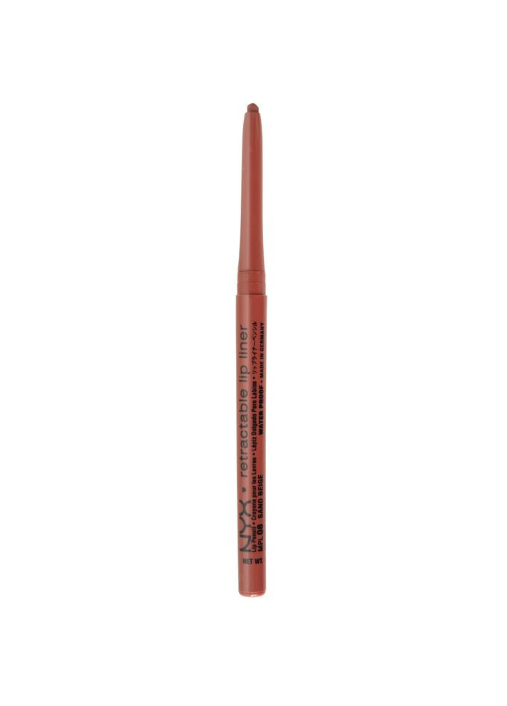 Механічний олівець для губ Retractable Lip Liner SAND BEIGE (MPL08) NYX Professional Makeup (279363954)
