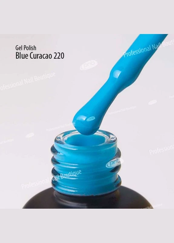 Гель-лак № 220 Blue Curaсao, 8 мл PNB (377188558)