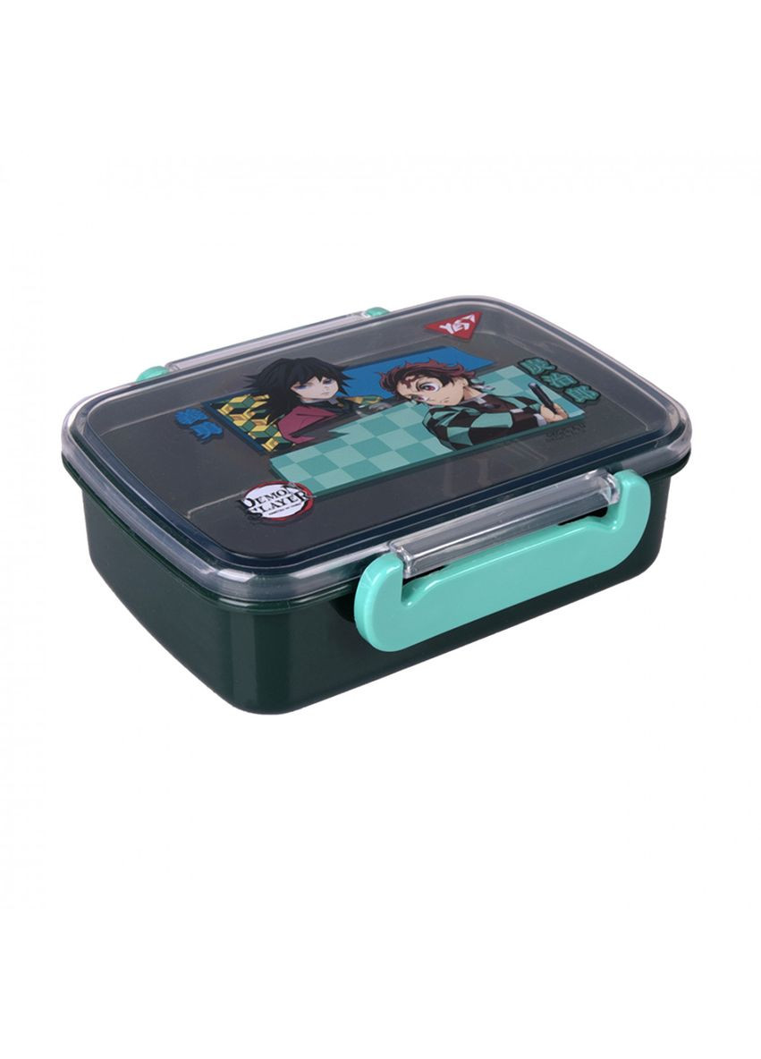 Ланч-бокс Demon Slayer 708273 420 мл зеленый Yes (361398754)
