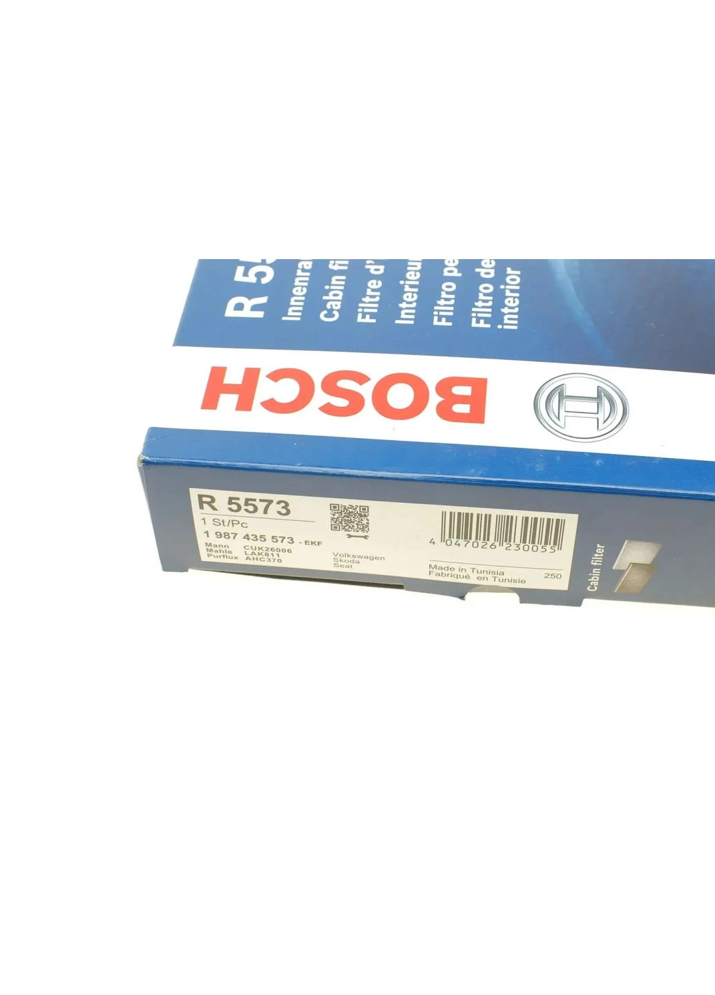 Фильтр салона VW Up/Load Up 11-(угольный)) 1 987 435 573 (opt-om) Bosch (345754865)