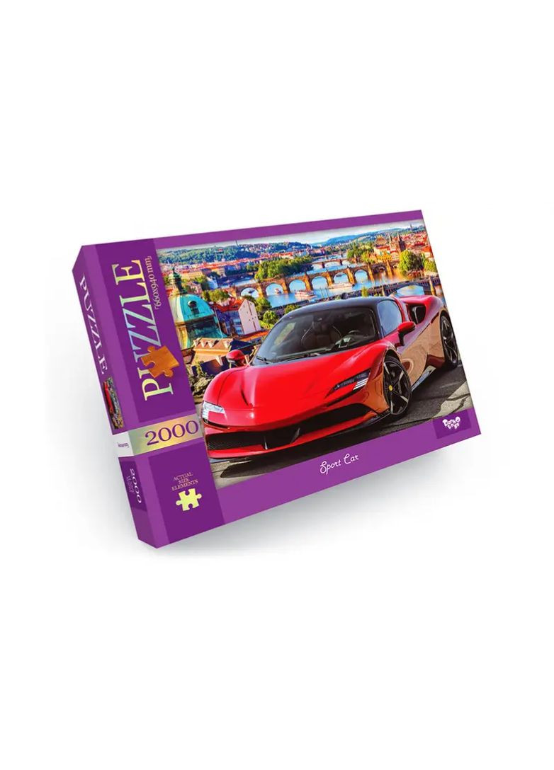 Настольная игра пазл классический 2000 элементов картон DANKO в ассортименте C2000-01-01,02,03,04...10 Danko Toys Паз2000 (370650647)