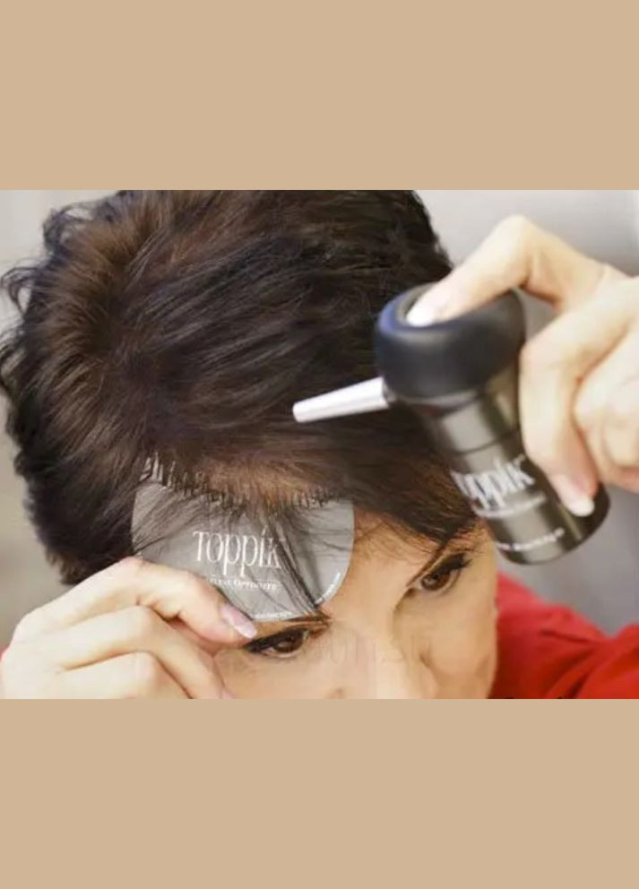 Загуститель для волос (пудра) Hair Building Fibers каштановый medium brown (код: mb-03) Toppik (331613584)