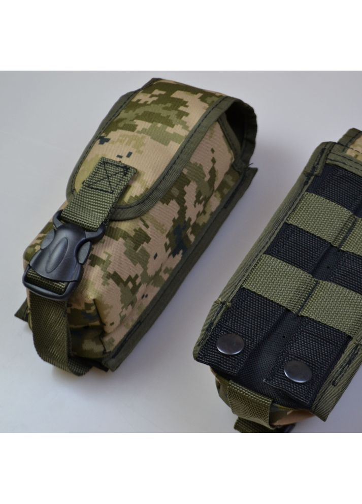Подсумок на 2 магазина двойной из кордуры пиксель CZ-724 MOLLE тактический No Brand (350937034)