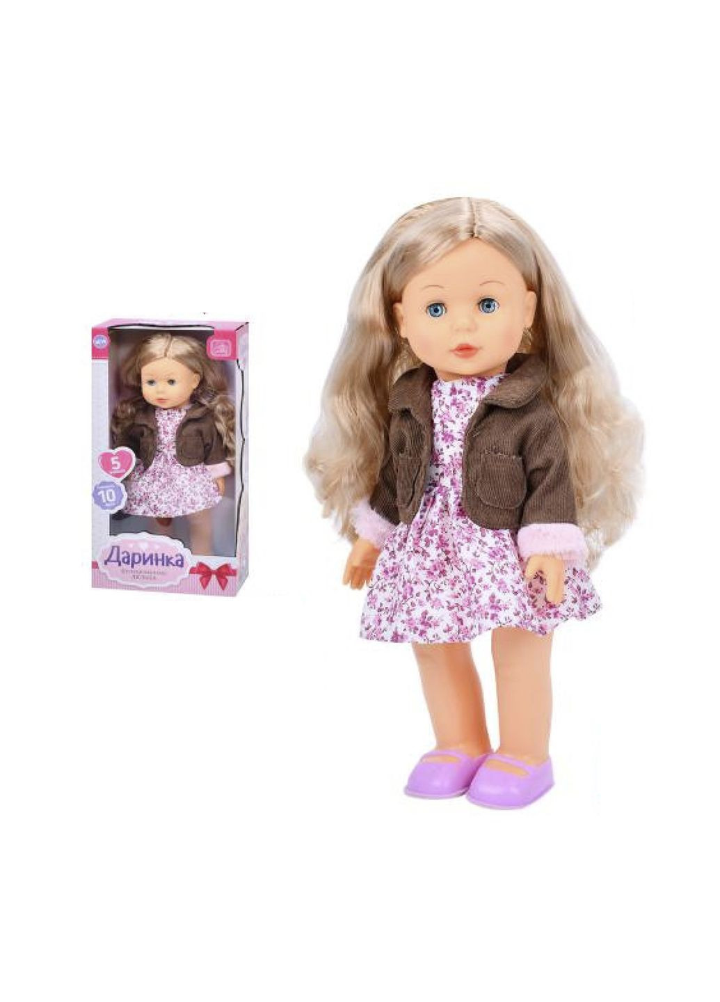 Лялька Даринка колір різнокольоровий ЦБ-00264469 No Brand (306831718)