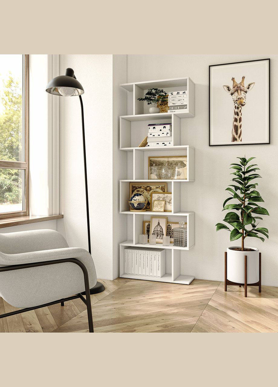 Стеллаж для книг GT-56 Ш700/В1920/Г238 мм MORELI (312232190)