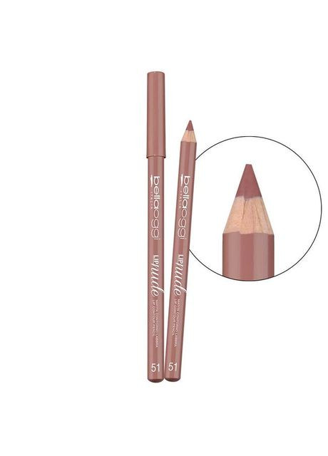 Олівці для губ Lip Nude - 51 Nude 1.1г Bellaoggi (307497524)