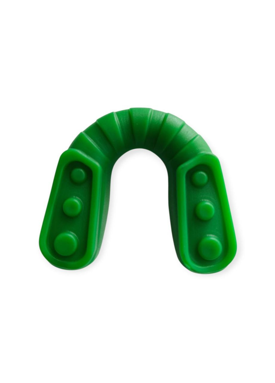 Капа боксерская детская POWER HC4-GR+WT зелено-белая SNS (366973302)