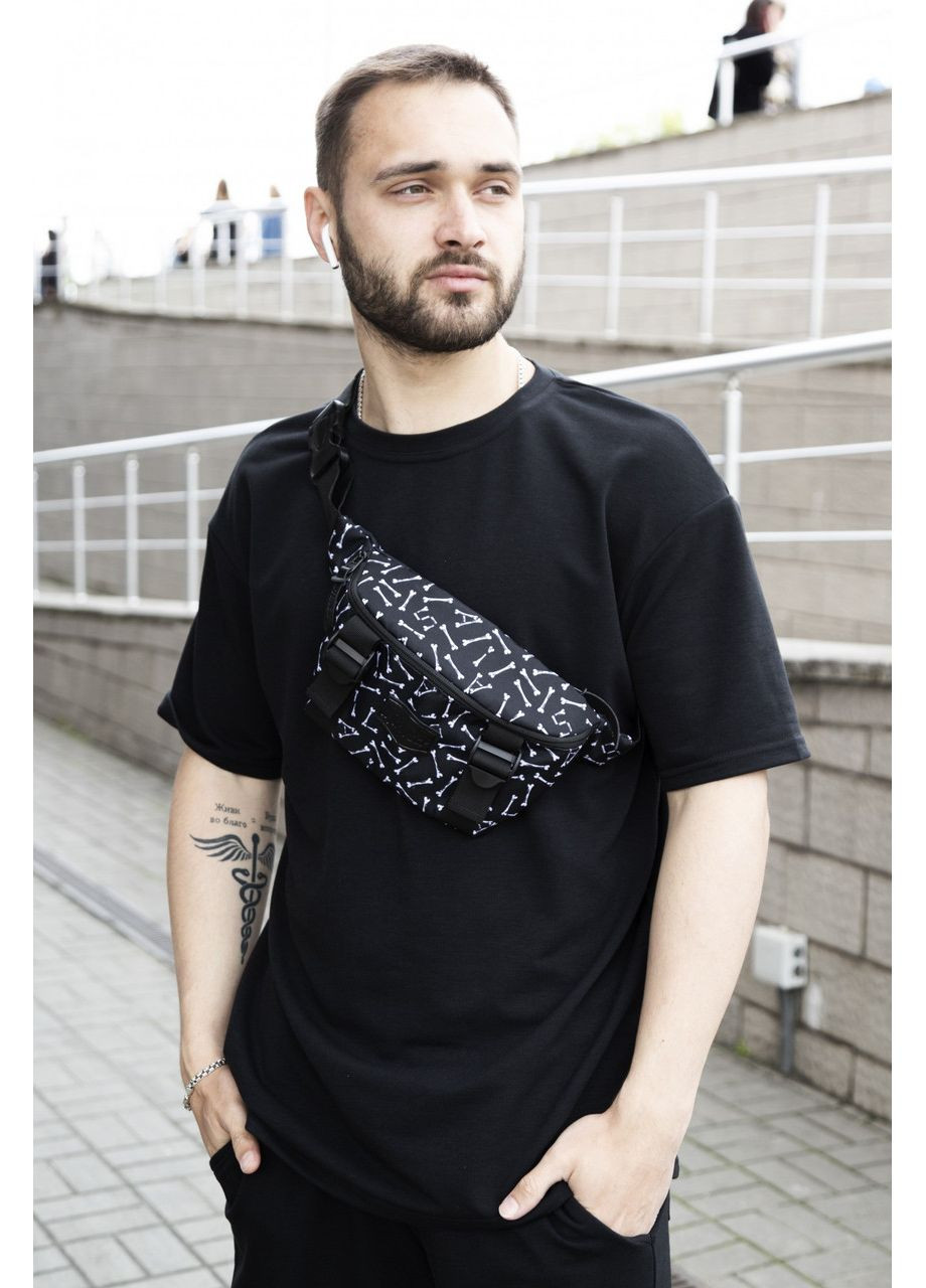 Разноцветные сумки на пояс бананка сумка для торговли, вместительная стильная мужская тканевая Intruder (348780042)